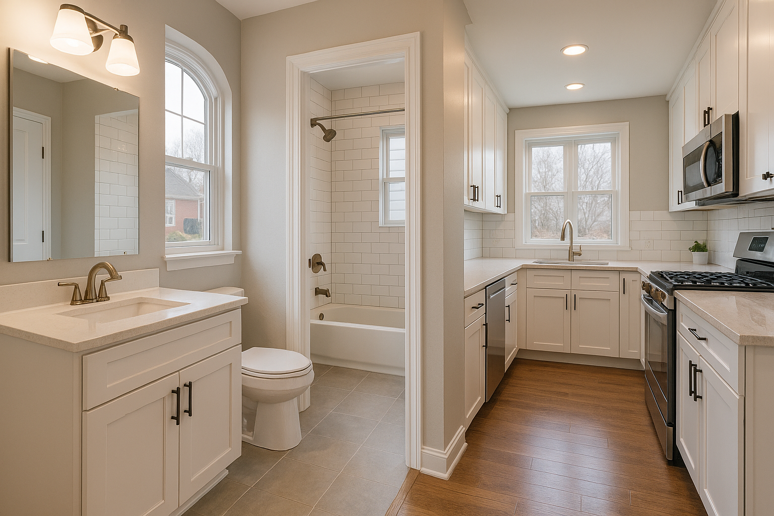 Bathroom & Kitchen Remodel Construction Services in Fort Campbell North, Kentucky