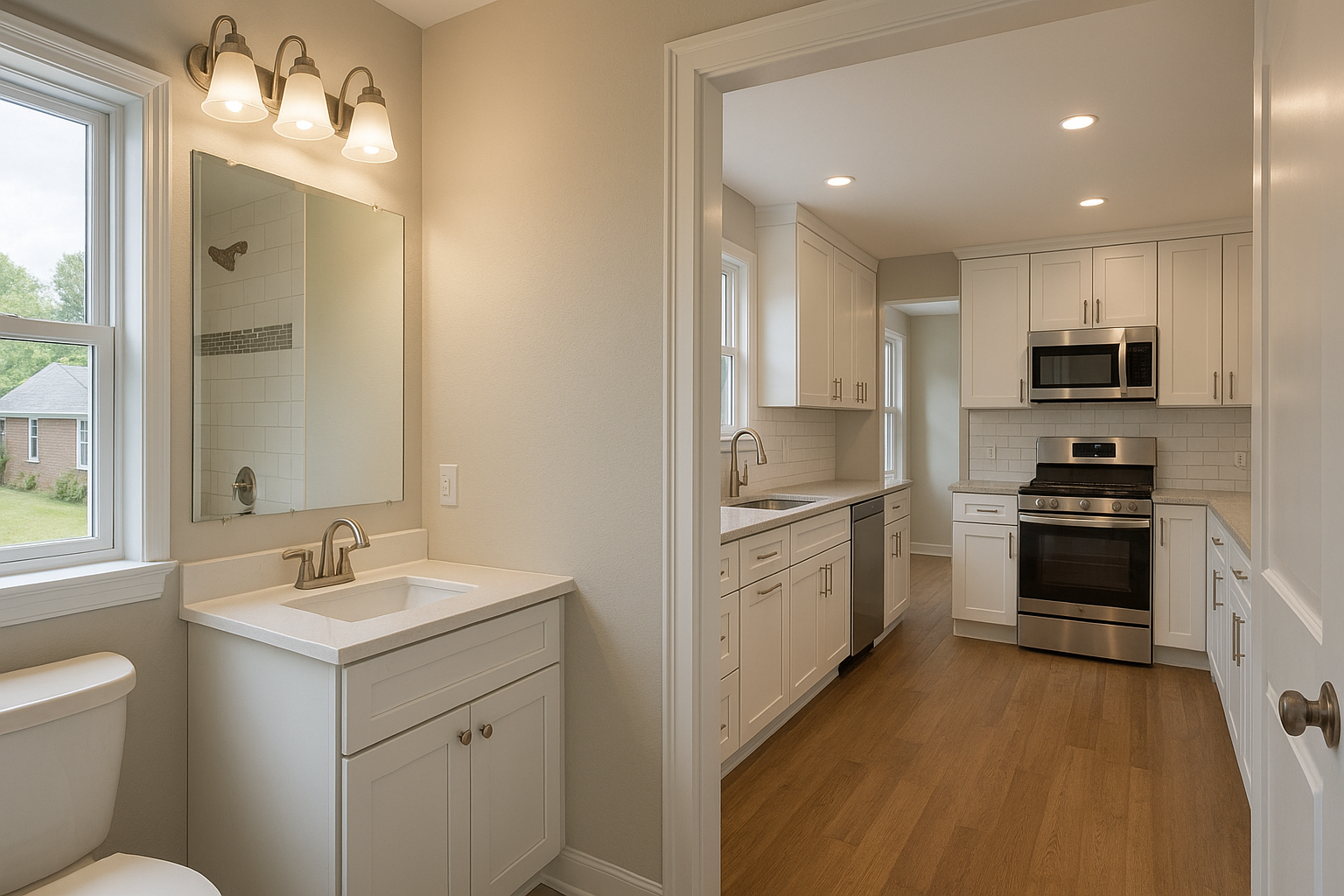 Bathroom & Kitchen Remodel Construction Services in Millersville, Tennessee