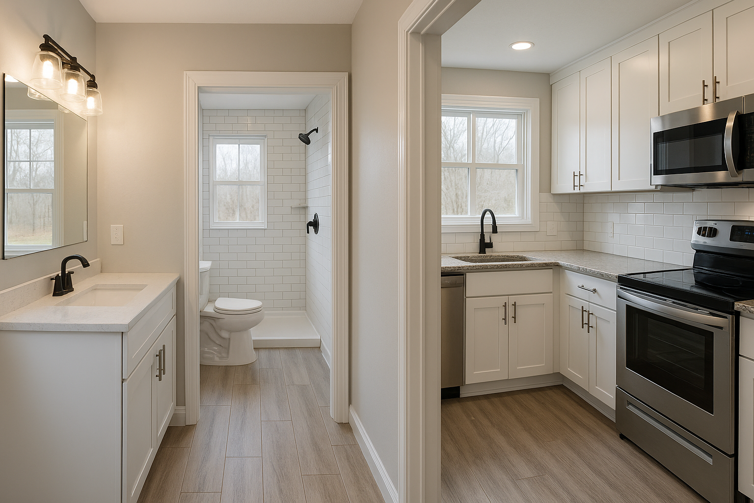Bathroom & Kitchen Remodel Construction Services in Red Boiling Springs, Tennessee