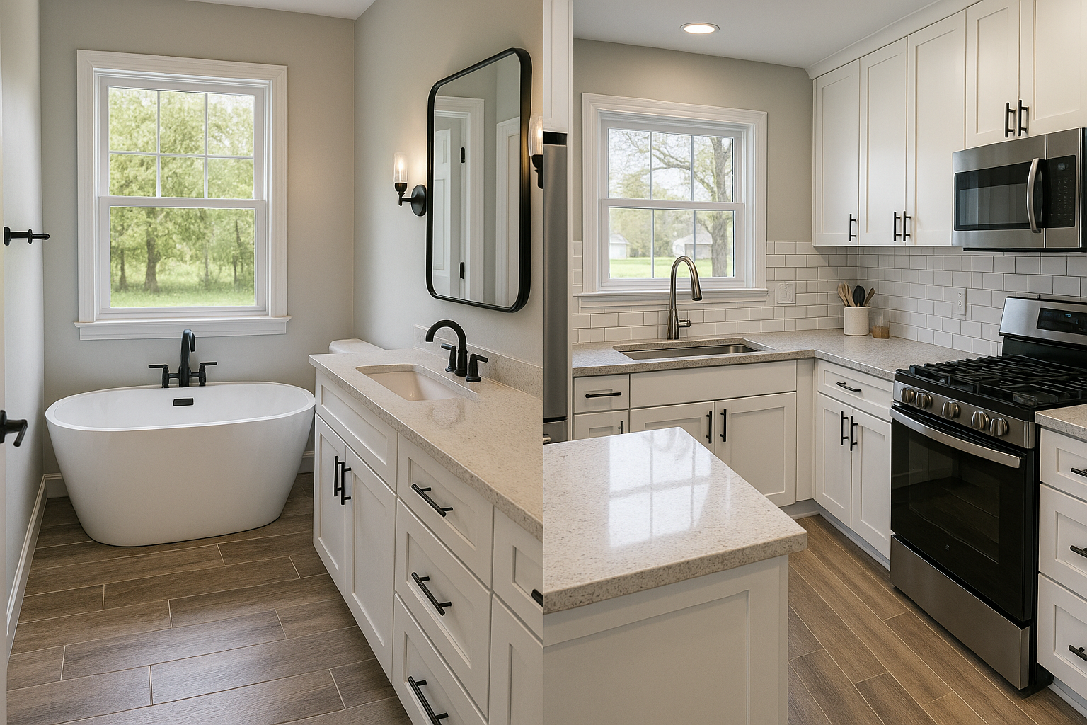 Bathroom & Kitchen Remodel Construction Services in Rural Hill, Tennessee