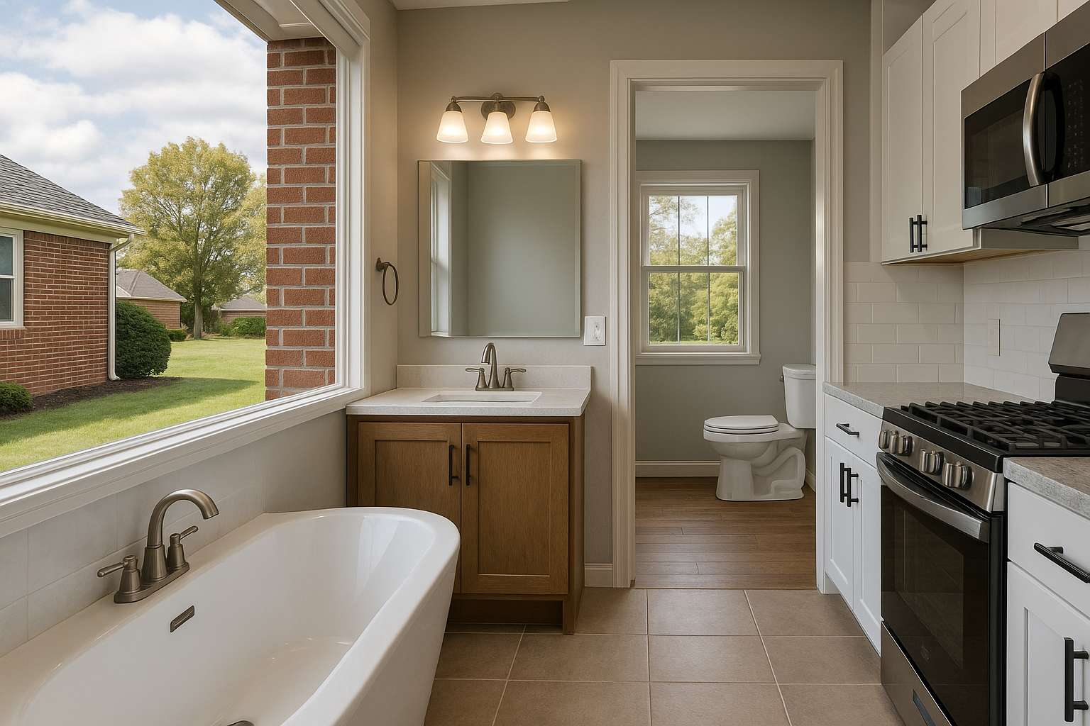 Bathroom & Kitchen Remodel Project Services in Cumberland City, Tennessee