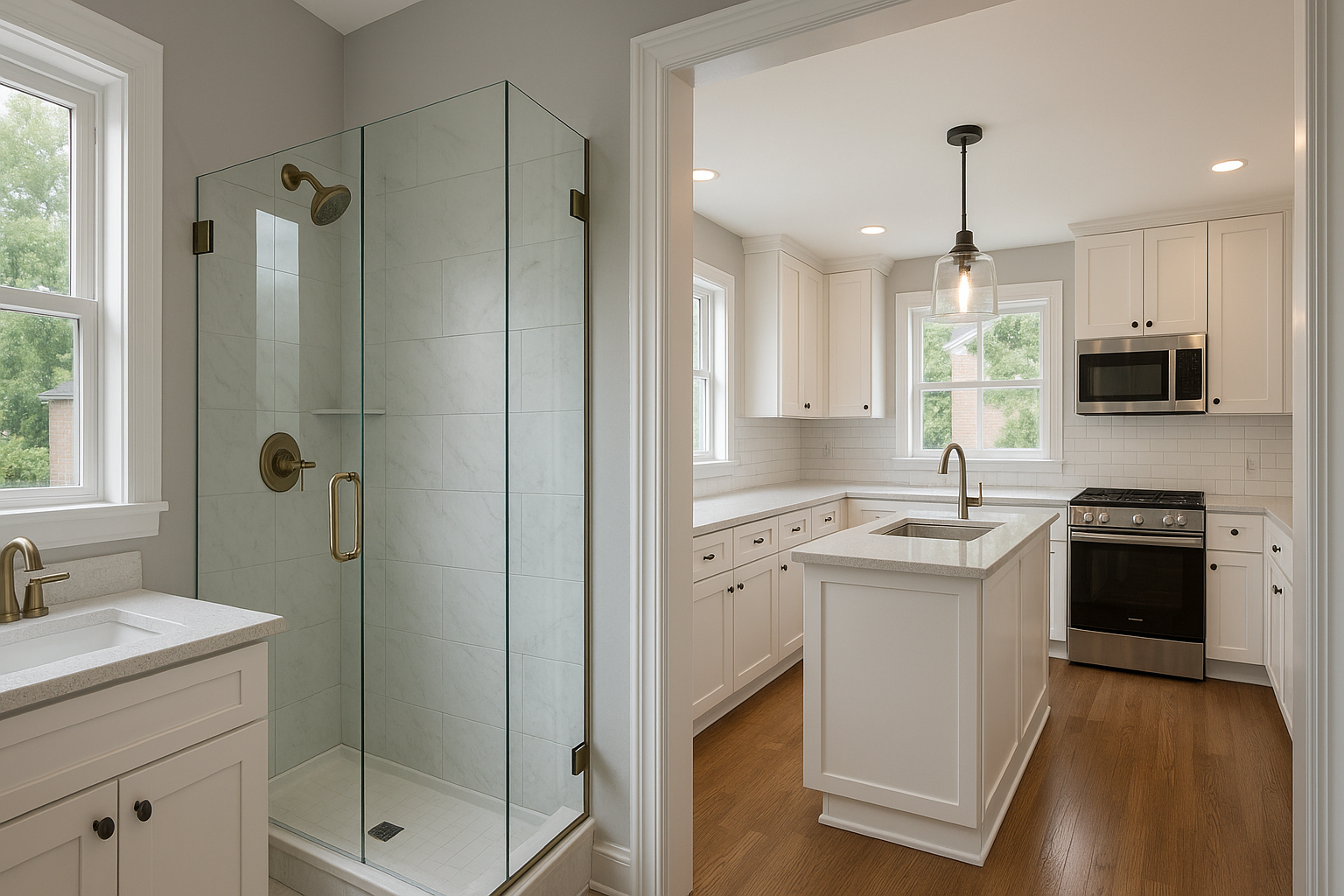 Construction Experts for Bathroom & Kitchen Remodel in Dowelltown, Tennessee