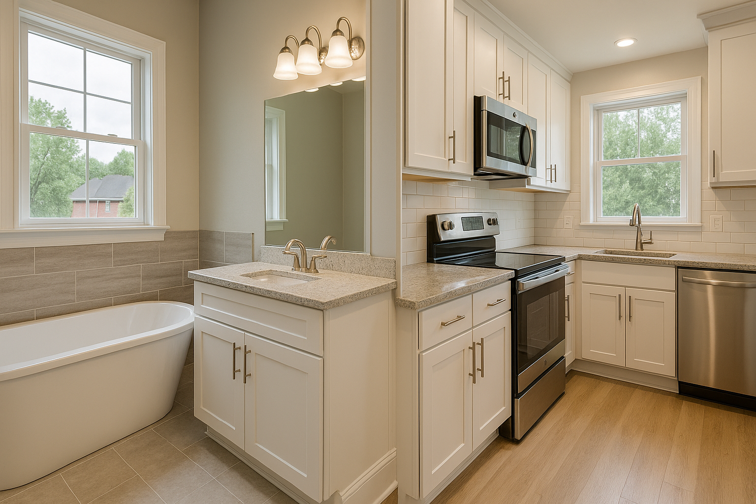 Construction Experts for Bathroom & Kitchen Remodel in Fayetteville, Tennessee
