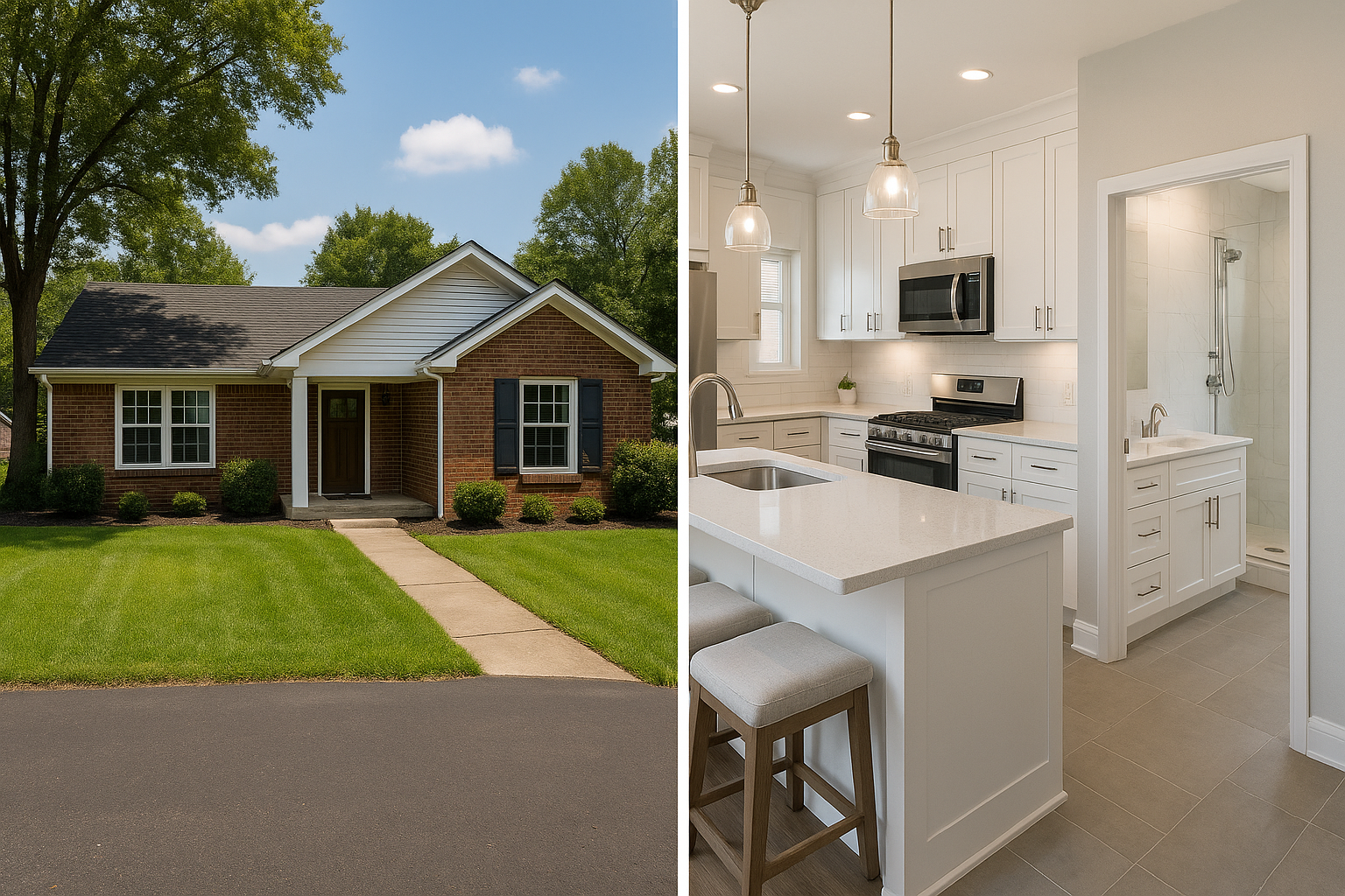 Expert Bathroom & Kitchen Remodel Services in Fairview, Tennessee