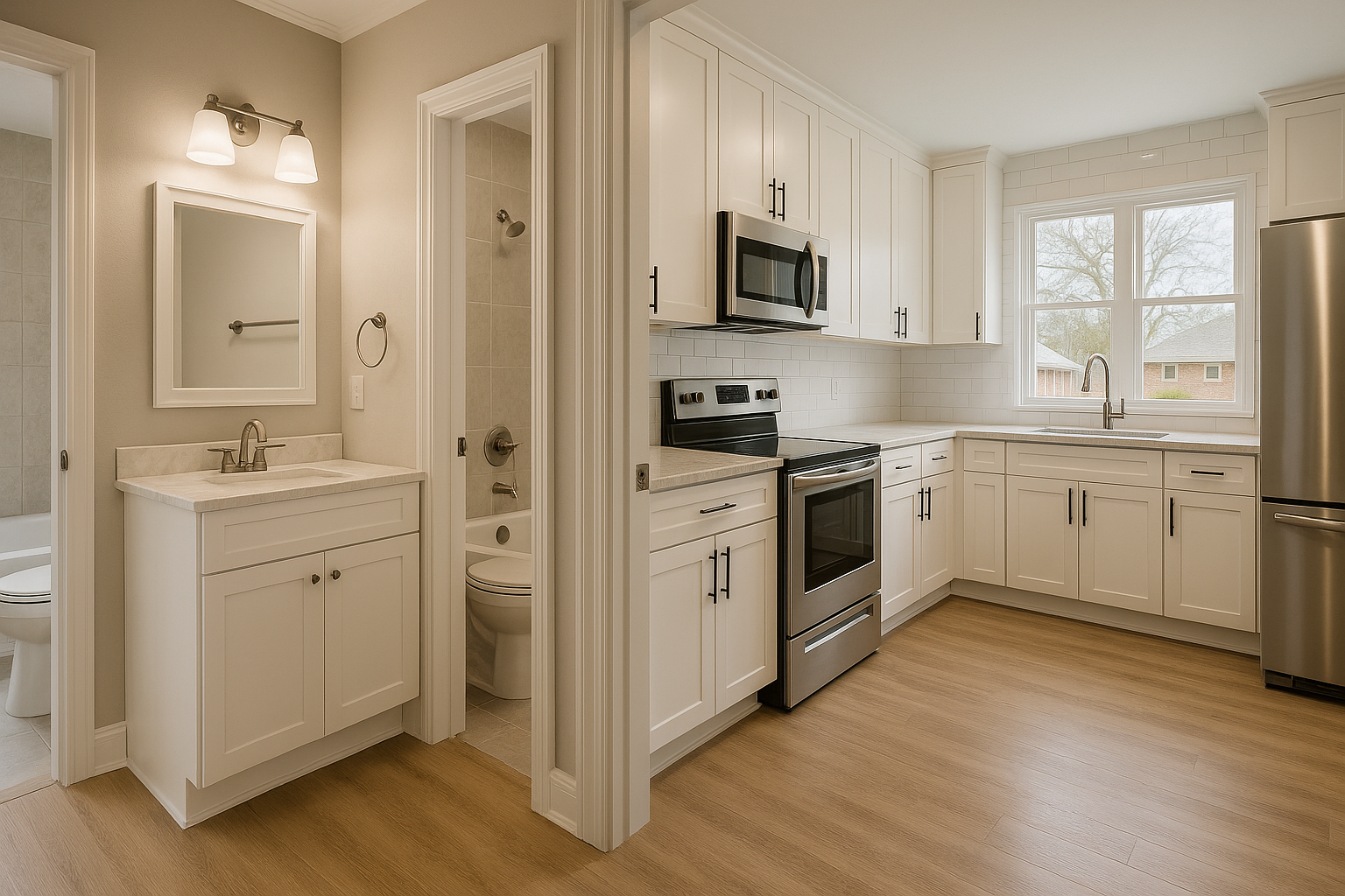 Tullahoma, Tennessee Bathroom & Kitchen Remodel Construction Company